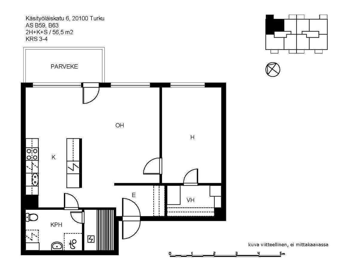 City Apartments Turku - 1 Bedroom Apartment With Private Sauna Экстерьер фото